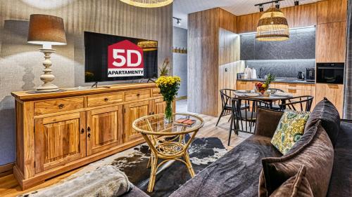 Bierutowice Apartment | Apartament 102 Orlik z Prywatną Sauną i Widokiem na Śnieżkę - 5D Apartments