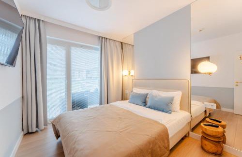 Kolobrzeg Apartment | Apartament B014 - Basen Bawialnia Fitnes Parking w CENIE Polanki Aqua - Holiday City