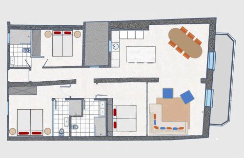 Ciutat Vella Apartment | Apartament Colon Bcn 130 mts 3 Dormitorios Port Vell