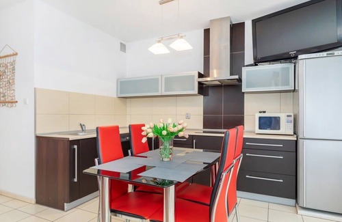 Miedzyzdroje Apartment | Apartament Morskie Oko 77F | Near Beach | Balcony