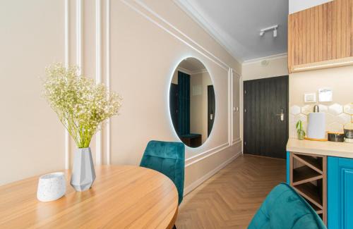 Dzielnica Uzdrowiskowa Apartment | Apartament Turkusowa Przystań z klimatyzacją - Solny Resort A102