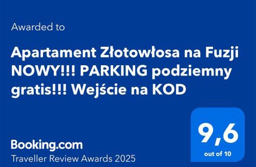 Lodz Apartment | Apartament Złotowłosa na Fuzji, Parking podziemny GRATIS ! Klimatyzacja, Wejście na KOD, WiFi, FV
