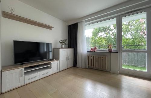 Sopot Apartment | Apartament Zielono za Oknem z dużym balkonem