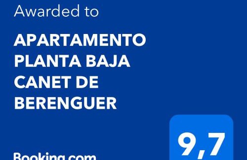 Canet de Berenguer Apartment | APARTAMENTO PLANTA BAJA CANET DE BERENGUER