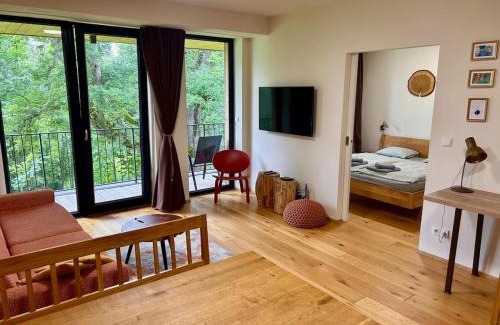 Zelezna Ruda Apartment | Apartmán U Kola na Brčálníku