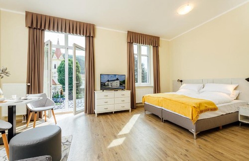 Trencianske Teplice Apartment | Apartmánový dom GRAND - Contactless Check In