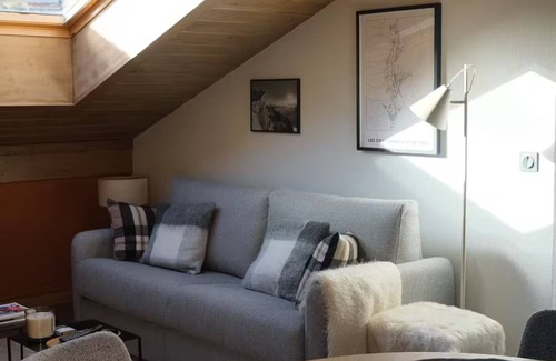Les Contamines-Montjoie Apartment | Apartment overlooking the Mont Blanc Massif