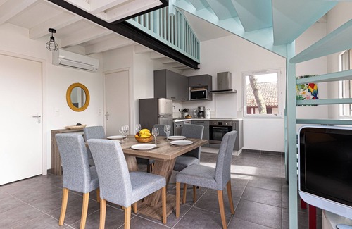 Vieux-Boucau-les-Bains Apartment | Apartment 'Écrin De Sable' with Private Terrace, Wi-Fi and Air Conditioning