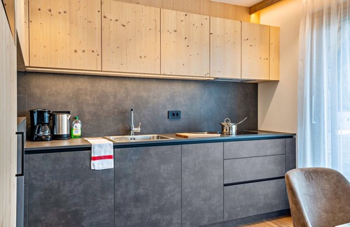 Mareo Apartment | Apartment "Les Ciases Chalets Dolomites Apt 1" with Private Balcony, Shared Terraces & Wi-Fi