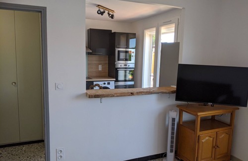 Le Barcares Apartment | Apartment 100m from beach, new 40m2 in villa, terrace 20m2