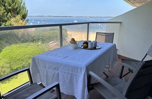 Cote Landaise Apartment | Apartment 1st line of the basin, view of the basin, direct access to Pereire, covered garage