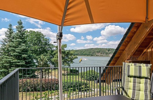 Poehl Apartment | Apartment 4 with balcony - Gästehaus Schloßhalbinsel