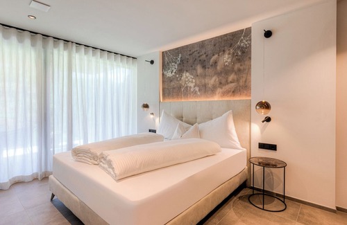 Castelbello-Ciardes Apartment | Apartment 'Amaril Garden 005' with Mountain View, Wi-Fi and Air Conditioning