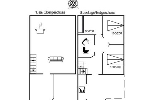 Lokken Apartment | Apartment Adna - 700m from the sea by Interhome