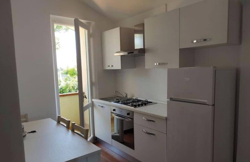 Santa Maria Apartment | Apartment 'Appartamento Incantevole In Villa' with Sea View, Wi-Fi and Air Conditioning