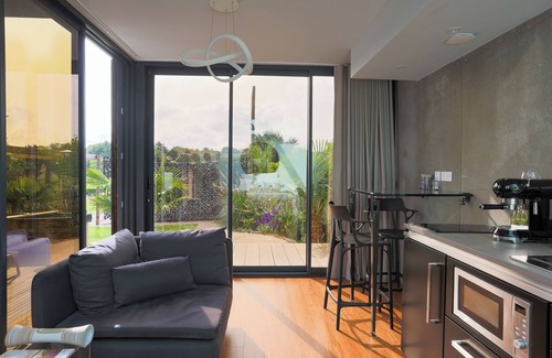 Pleneuf-Val-Andre Apartment | Apartment 'Ecolodge À 300m De La Plage' with Private Garden and Balcony