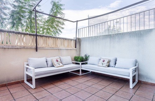 Playa de Almarda Apartment | Apartment "Balcón Del Mar" with Shared Pool & Private Terrace