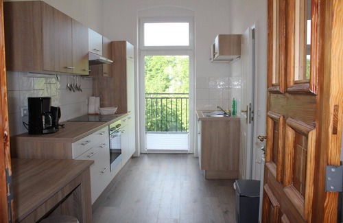 Lychen Apartment | Apartment 'Ferienwohnung Og Links - Lychen' with Lake View, Shared Terrace and Wi-Fi
