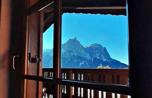 Castelrotto Apartment | Apartment 'Gschtraffhof Panorama' with Mountain View, Shared Pool and Wi-Fi
