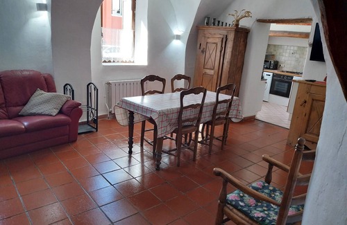 Pra Loup Apartment | Apartment in mountain village. Pets allowed.