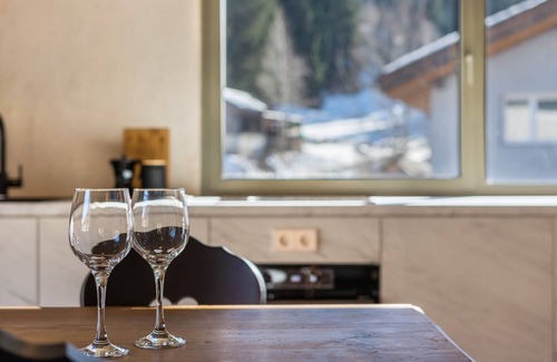 Santa Maddalena Apartment | Apartment 'Lena Dolomites Suite' with Mountain View, Private Terrace and Sauna