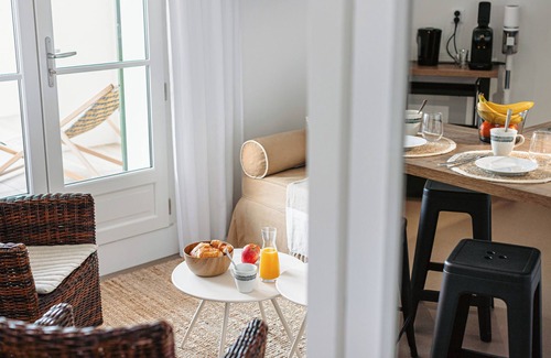 Rivedoux-Plage Apartment | Apartment 'Les Iles, T2 Vue Mer' with Sea View, Private Terrace and Wi-Fi