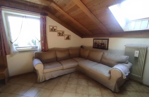 Moena Apartment | Apartment 'Maema' with Mountain View and Balcony