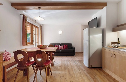 Rio Bianco Apartment | Apartment 'Naturidyll Mitterbach Apt Flores' with Mountain View, Private Terrace and Wi-Fi