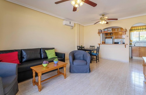 Los Arenales del Sol Apartment | Apartment Near the Beach with Sea View, Terraces, A/C & Shared Pool