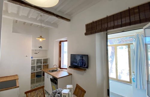 Marina di Campo Apartment | Apartment "Porticciolo" near the beach with sea view and A/C