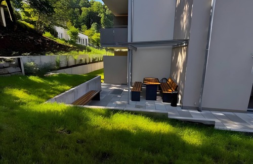 Tuebingen Apartment | Apartment 'Riversidesuite Tübingen' with Shared Terrace, Shared Garden and Wi-Fi
