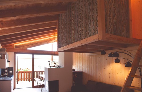 San Pancrazio Apartment | Apartment 'S`Mühlstübele' with Mountain View, Private Terrace and Shared Garden