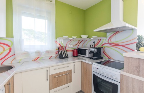 Punat Apartment | Apartment Salvagno - Two Bedroom Apartment with Balcony and Sea View