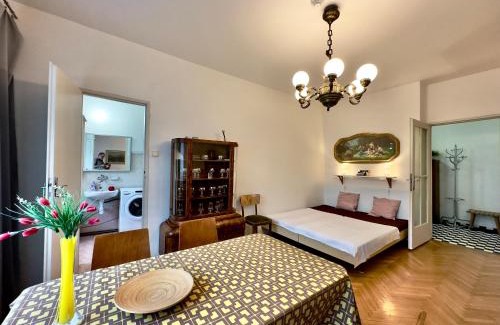Michle Apartment | Apartment Sedlčanská - You Will Save Money Here - equipped with antique furniture