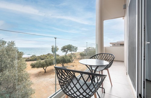 Pefkos Apartment | Apartment 'Tesoro Del Mare with Sea View 2' with Sea View, Wi-Fi and Air Conditioning