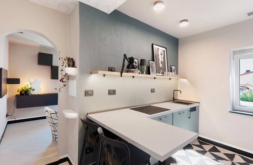 Albenga Apartment | Apartment 'Torri e Tramonti' with Private Terrace and Air Conditioning