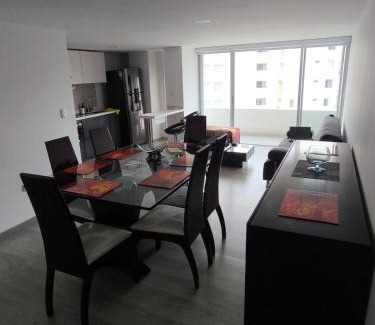 Paipa Apartment | Apartment with a view of Lake Sochagota