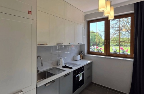 Zlocieniec Apartment | Apartment with pool, sauna and spa, hot tub
