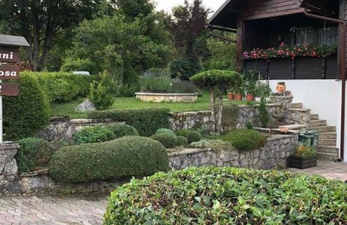 Delnice Apartment | Apartments Monte Rosa - One Bedroom Apartment with Garden view