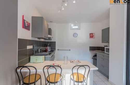Bieville-Beuville Apartment | appart 39m2 avec Terrasse et jardin parking Netflix wifi Pas besoin de passe sanitaire