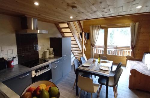 Le Grand-Bornand Apartment | Appart. cosy 5 pers. proche pistes et navette, balcon sud - FR-1-467-26