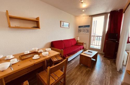 Vallandry Apartment | Appartement 2 pièces pour 5 personnes avec accès direct aux pistes et balcon – Vallandry - FR-1-757-99