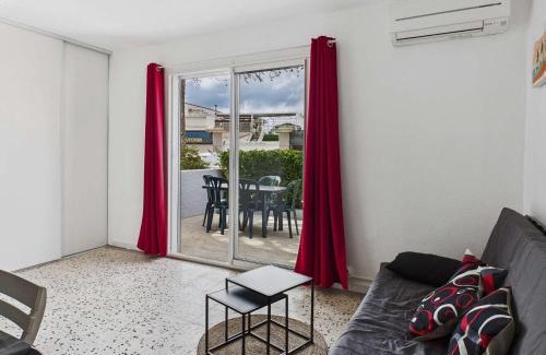 Marseillan Plage Apartment | Appartement 3 pièces climatisé avec terrasse et parking privé à Marseillan - FR-1-326-813