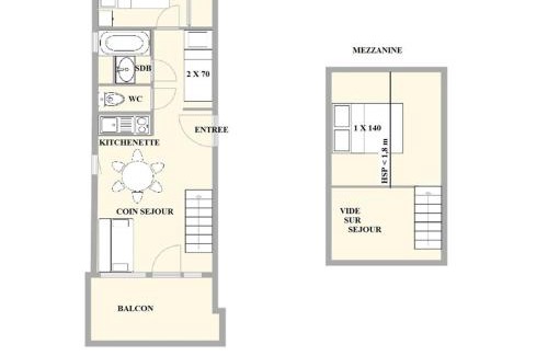 Crest-Voland Apartment | Appartement cosy 6 pers à 300m des pistes avec garage et mezzanine - Crest-Voland - FR-1-595-80