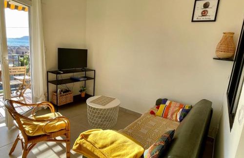 Le Pradet Apartment | Appartement cosy vue mer à 50 m de la plage - refait à neuf et climatisé