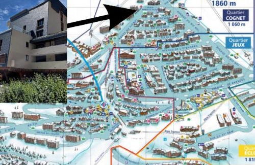 Cognet Apartment | Appartement moderne avec accès direct aux pistes, près du centre et des commerces - FR-1-645-64