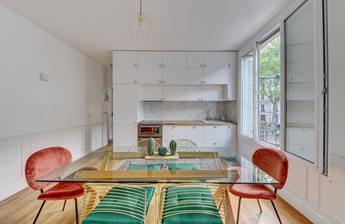 Clichy Apartment | Appartement Parisien Lumineux Proche Métro