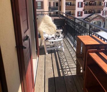 Arc-1950 Apartment | Appartement T3 ARC 1950 skis aux pieds Sauna, Hammam, Jacuzzi