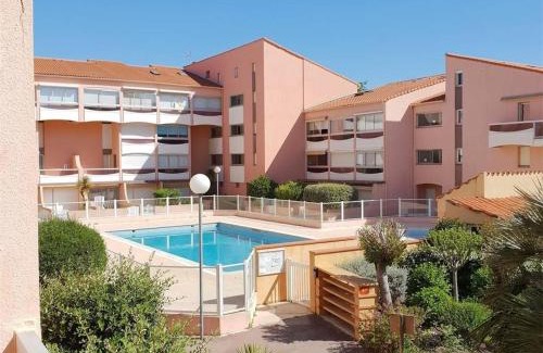 Plage d'Argeles Apartment | Appartement T2 Cabine avec Balcon, Parking Privé et Piscine à 150m de la Plage - Argelès-sur-Mer - FR-1-388-26