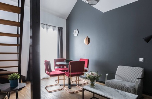 Saint-Helier Apartment | Apparts' Rennes BnB Duhamel
